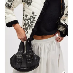 Free People Say Yes Bag NWOT Black thumbnail 2
