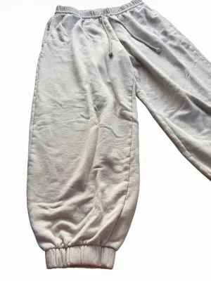Wild Fable Women’s Medium Beige High Rise Cuffed Jogger Sweatpants Drawstring thumbnail 4