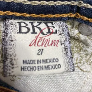 BKE Addison womens blue jeans size 27 thumbnail 9