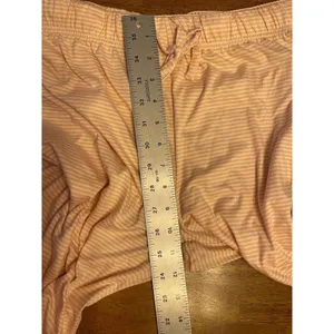Tahari Pink/White Stripe Pajama Lounge Pants Size Large Polyester/Spandex NEW thumbnail 5