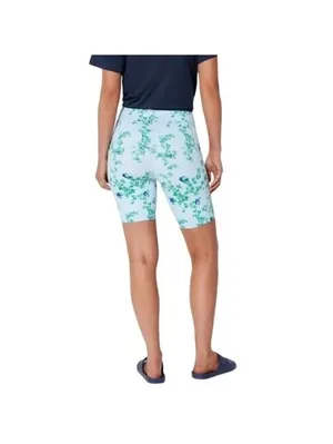 NWT Tuckernuck Light Blue Trellis Compression Biker Shorts 7.5” Women’s Small thumbnail 14