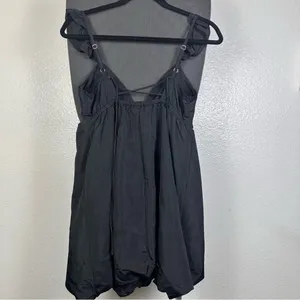 Wild Fable | Black Dress with‎ ruffle straps thumbnail 4