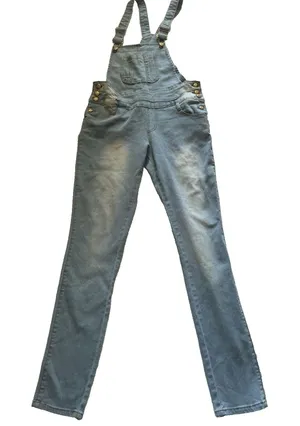 Tush Push Women's Size L Overall Jeans Size L thumbnail 1