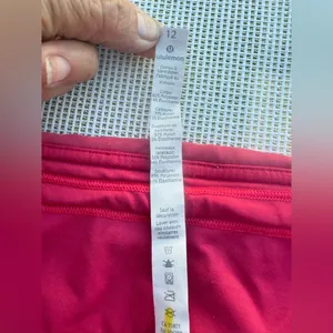 Lululemon Athletica Womens size 12 pink Athletic Shorts thumbnail 8