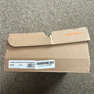 Merrell Women's Thermo‎ Kiruna Mid Zip Waterproof Black Snow Boot Size 11 NIB thumbnail 4