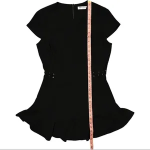 Amanda Uprichard Little Black Dress Size M thumbnail 4