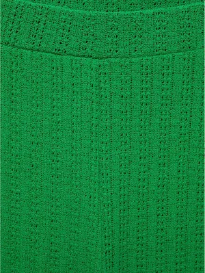 Mango 2-pc Coord Set Crochet Vest & Pant NWT Green Size Small thumbnail 10