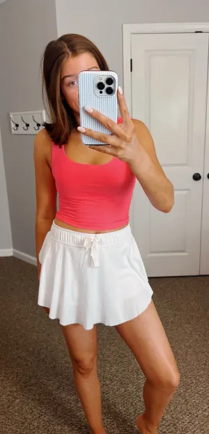 Aerie Hot Pink Smoothiez Tank Top thumbnail 1