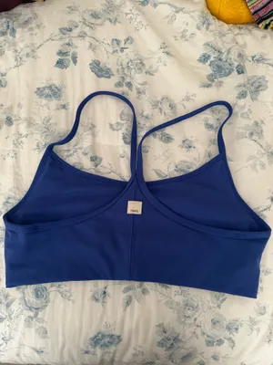 Vuori All The Feels Bra Blue thumbnail 2