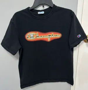 Champion Black Tee thumbnail 1