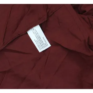 NWT Future Collective Long Sleeve Smocked Midi Shirtdress Burgundy Red XXL thumbnail 7