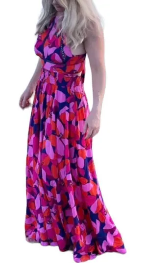 Abel the Label Anthropologie Charlotte Maxi dress XS thumbnail 1