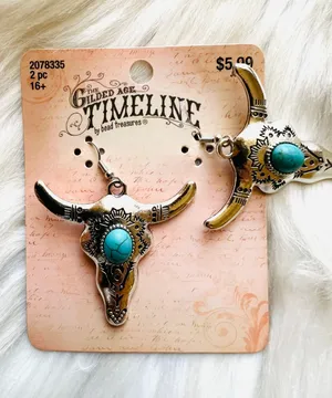 Western Earrings Silver thumbnail 6