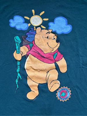 Disney Winnie the Pooh “Hundred Acre Hike-a-thon” Vintage Graphic Tee thumbnail 2