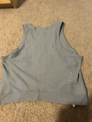 Lululemon Light Blue/gray Women's Sleeveless Tank Top thumbnail 9