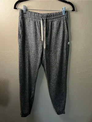 Vuori Performance Jogger Heathered Dark Gray Athletic Cozy Lounge Pants thumbnail 2