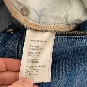 Good American size 4 27 split front flare jeans denim Classic Blue thumbnail 8