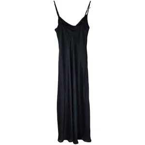 Altar'd State Eva Satin Midi Slip Dress Black Floral Jacquard ASWD-241-212 M NWT thumbnail 4