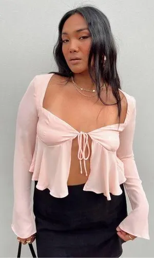 Princess Polly Godet Top thumbnail 1