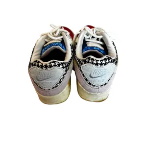 Nike Air Max 90 Women 10‎ Multi Patchwork Houndstooth DJ4607-100 thumbnail 3