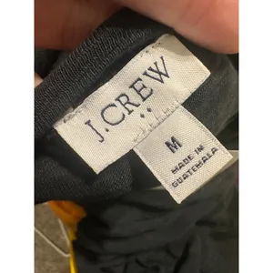 J.Crew Womens‎ Black Cotton Slub Knit Belted Cap Sleeve T-Shirt Dress CI193 M thumbnail 7