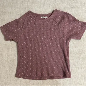 American Eagle Cropped Short Sleeve Top thumbnail 6