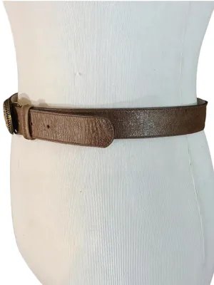 Elite Accessories Plastic Rock Buckle Leather Belt (S) thumbnail 4