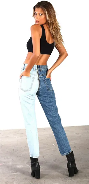 Revice Denim Yin Yang Crop Jeans thumbnail 4