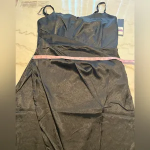 Rachel Roy Black Satin‎ Garment thumbnail 7