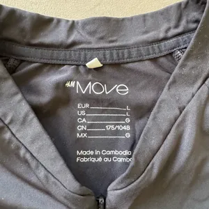 H&M Dry Move Half Zip Cropped Athletic Top thumbnail 5