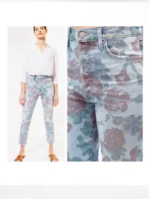 Citizens of Humanity Vintage Olivia Floral Jeans Size 25 thumbnail 2