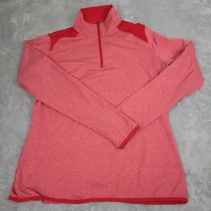 Nike Birdie Half-Zip 2.0 Womens‎ Golf Top Size X-Large Red Pullover Quarter Zip thumbnail 1