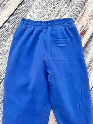 COMFRT Airplane Mode Travel Joggers Royal Blue Fleece Pants thumbnail 5