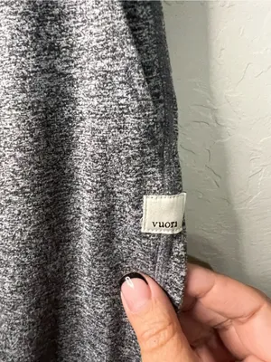 Vuori Performance Jogger Heathered Dark Gray Athletic Cozy Lounge Pants thumbnail 5