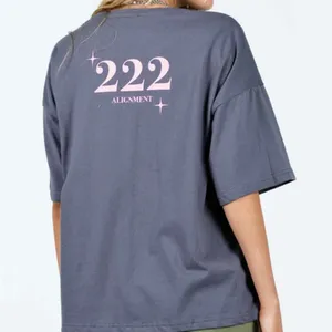 Princess Polly 222 Alignment Oversized Short Sleeve Tee in Slate Size S/M thumbnail 2
