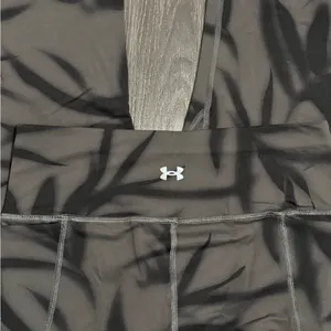 Under Armour Women Compression Tights Pants Gray/Black Size Medium thumbnail 5