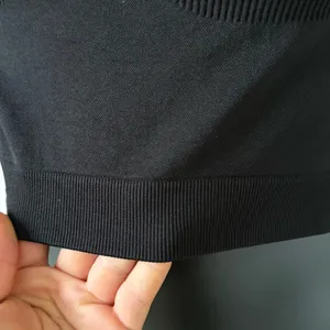 Gym Top T-shirt Crop Top Blouse Cover Up Tee Long Sleeve Sport Tee Slim Fit Top thumbnail 6