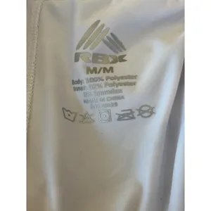 RBX White X-Dri Running Shorts Womens Medium Smocked Waist Performance‎ Athletic thumbnail 3