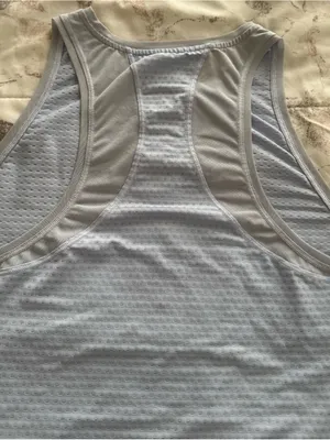 MAS Intimates Light Blue raceback Sleeveless Athletic Tank Top size S athleisure thumbnail 9