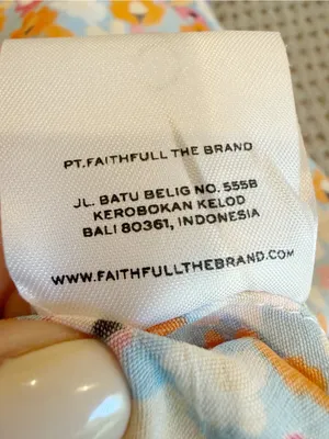 FAITHFULL THE BRAND‎ Noemie Midi Dress Turnesol Floral Print size 4 thumbnail 7