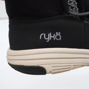 Ryka Aubonne Womens Black Faux Fur Lined Bungee Winter Snow Boots Size 8M thumbnail 7