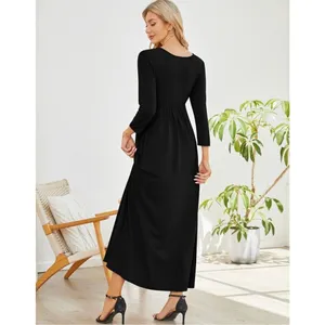 NEW Coolmee Maternity Dress V-Neck M 3/4 Sleeve M thumbnail 4