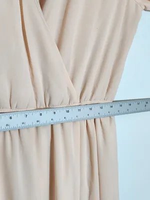 Lulus Long Sleeve Blush Pink Formal Dress Size Large NWT Wedding Guest Dress thumbnail 10