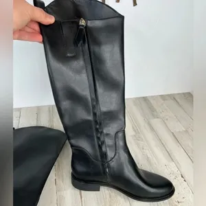 Nordstrom Rack Women's Black Meadow Riding Boots Size 6M Zip Up thumbnail 6