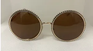 OVAL FULL RIM DESIGNER SUNGLASSES D11‎ Silver thumbnail 1