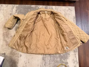 White Stag Quilted Lightweight Jacket in Beige thumbnail 8