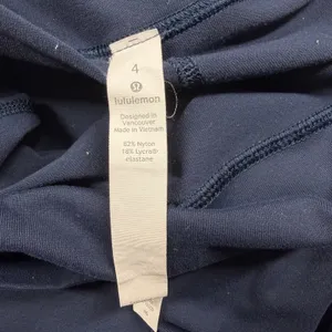 Lululemon High-Rise Leggings Women’s Size 4 Tall 33” Inseam Blue Yoga Pants thumbnail 3