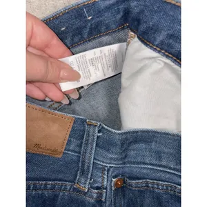 Madewell Blue Jeans Baggy Straight Leg 24 High Rise‎ Denim Pants Cotton Hemp thumbnail 5