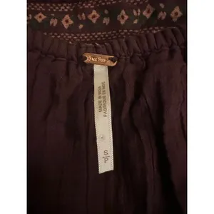 Free People Bohemian Retro 70s Floral Lace Lotus Maxi Dress Small Brown Floral thumbnail 12