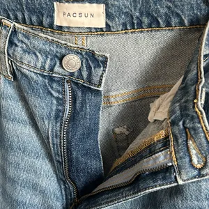 PacSun Popular Medium Blue Stretch High Waisted Flare Leg Denim Jean thumbnail 5